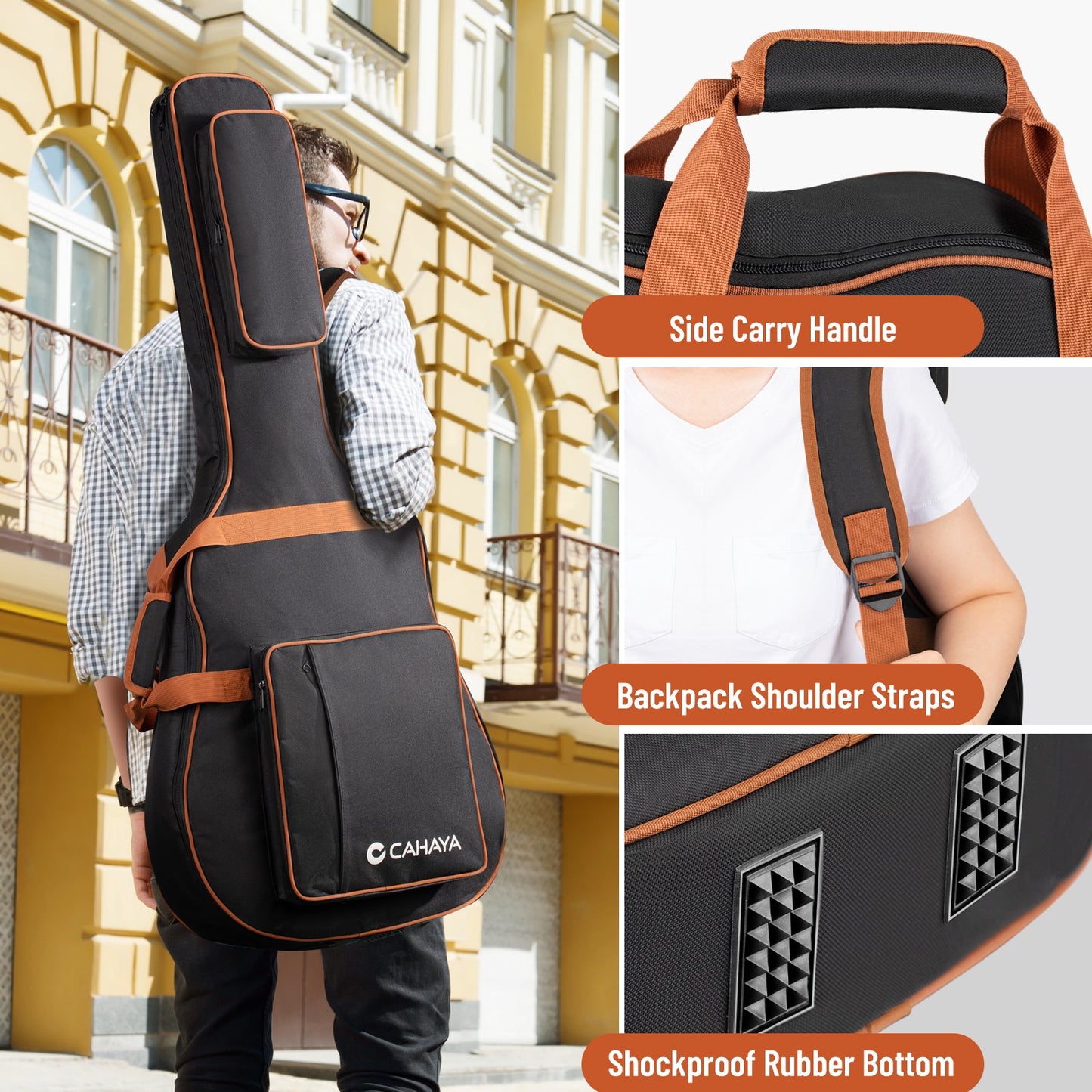 CAHAYA Soft  Guitar Bag CY0294