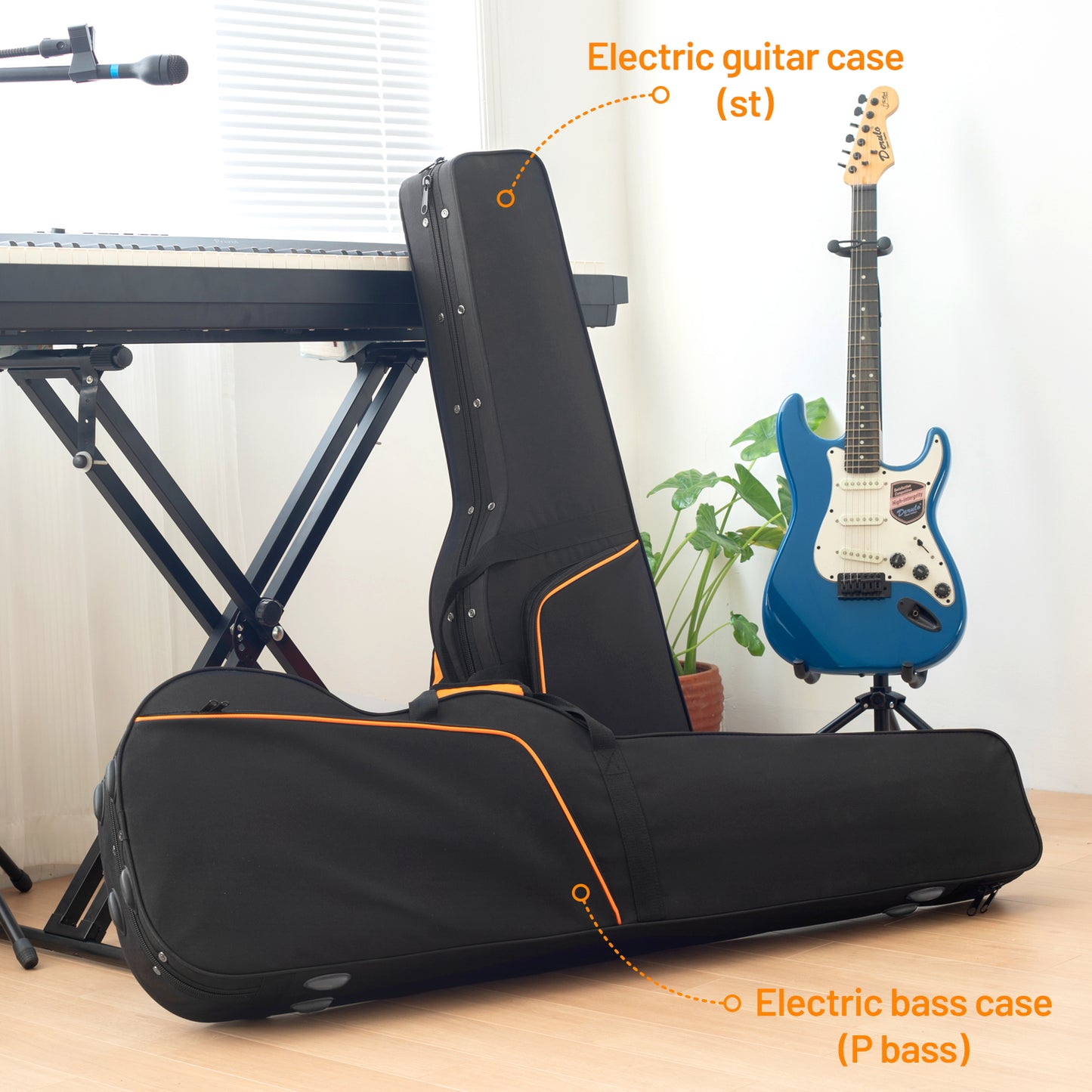 Hardshell Electric Guitar Case Only Fits  ST CY0300
