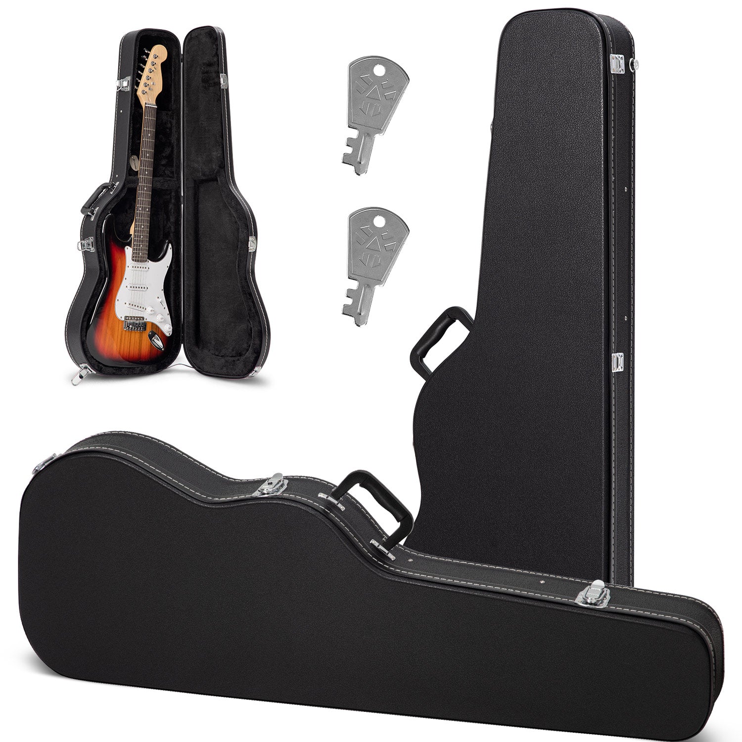 Hardshell guitar case electric sale