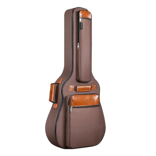 Acoustic Guitar Bag 0.5in Thick Brown CY0150
