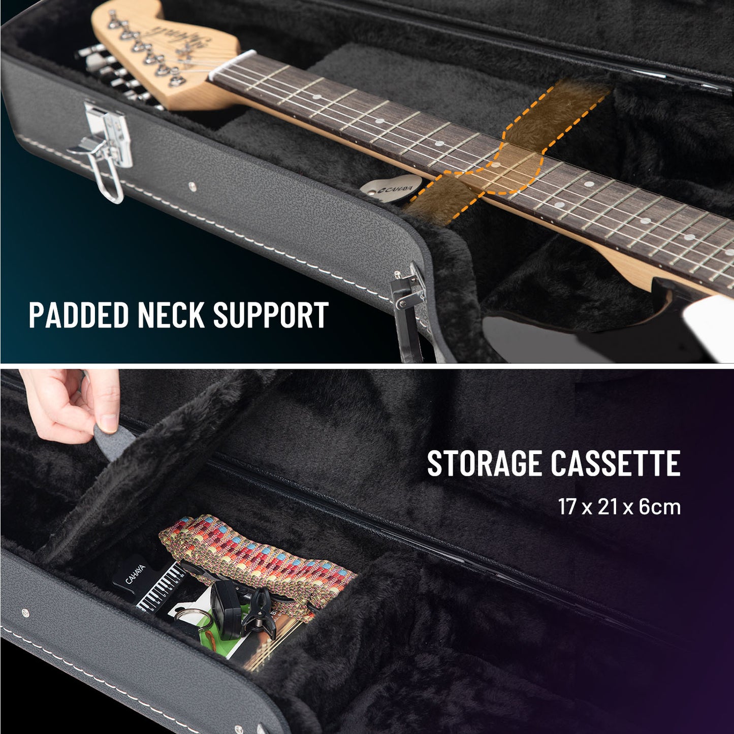 Electric Guitar Hardshell Case ST
