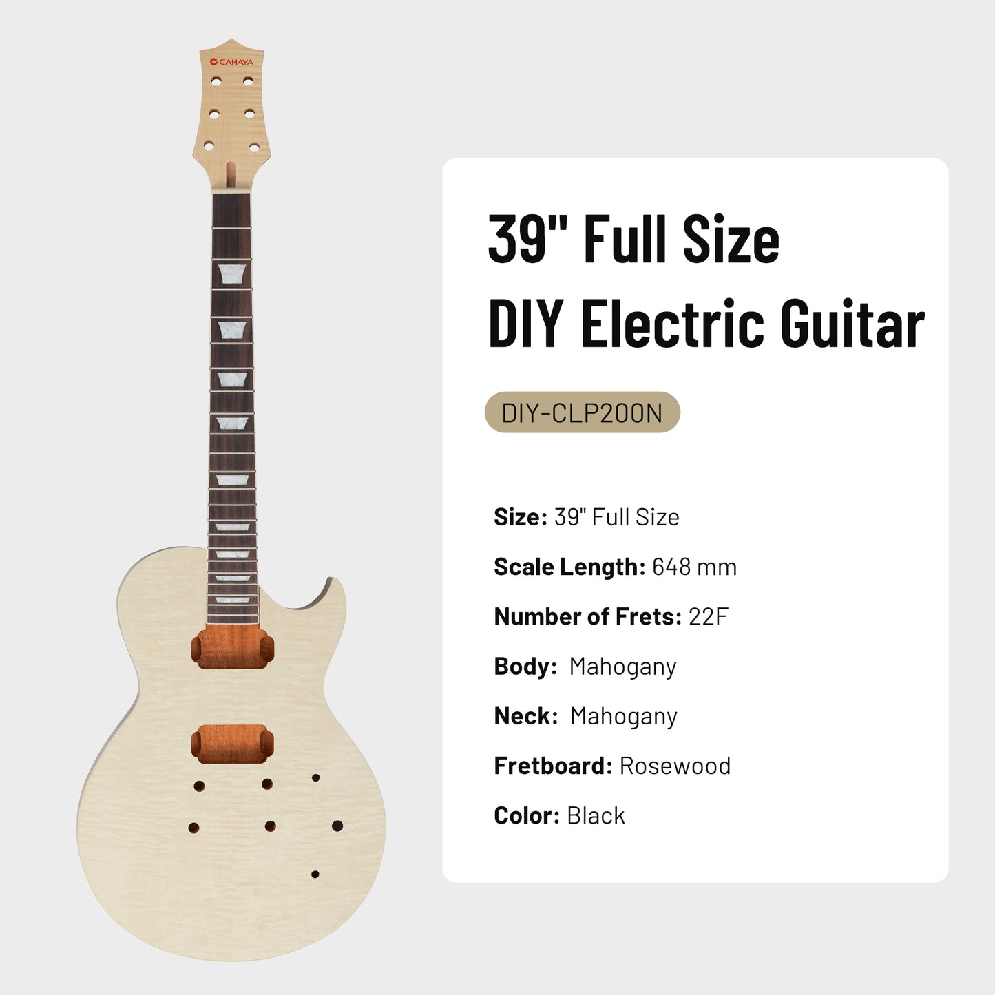 Electric Guitar LP Series DIY-CLP200N