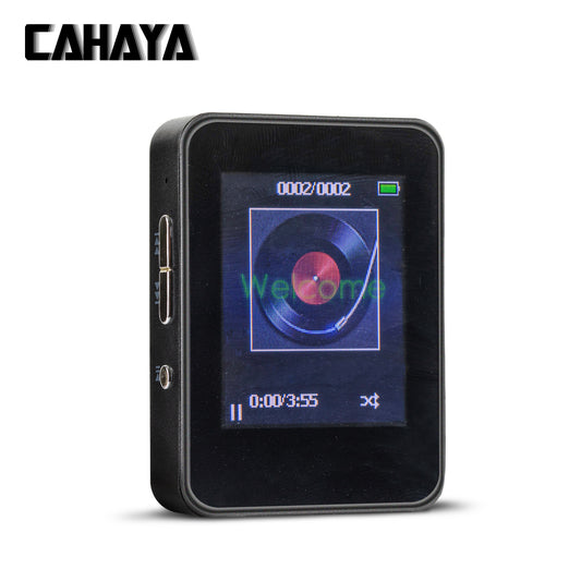 CAHAYA MP3 player Micro SD Card Slot and FM Radio Personal Stereos&Portable Media players Recording and Playing Devices for Sound and Image Carrier