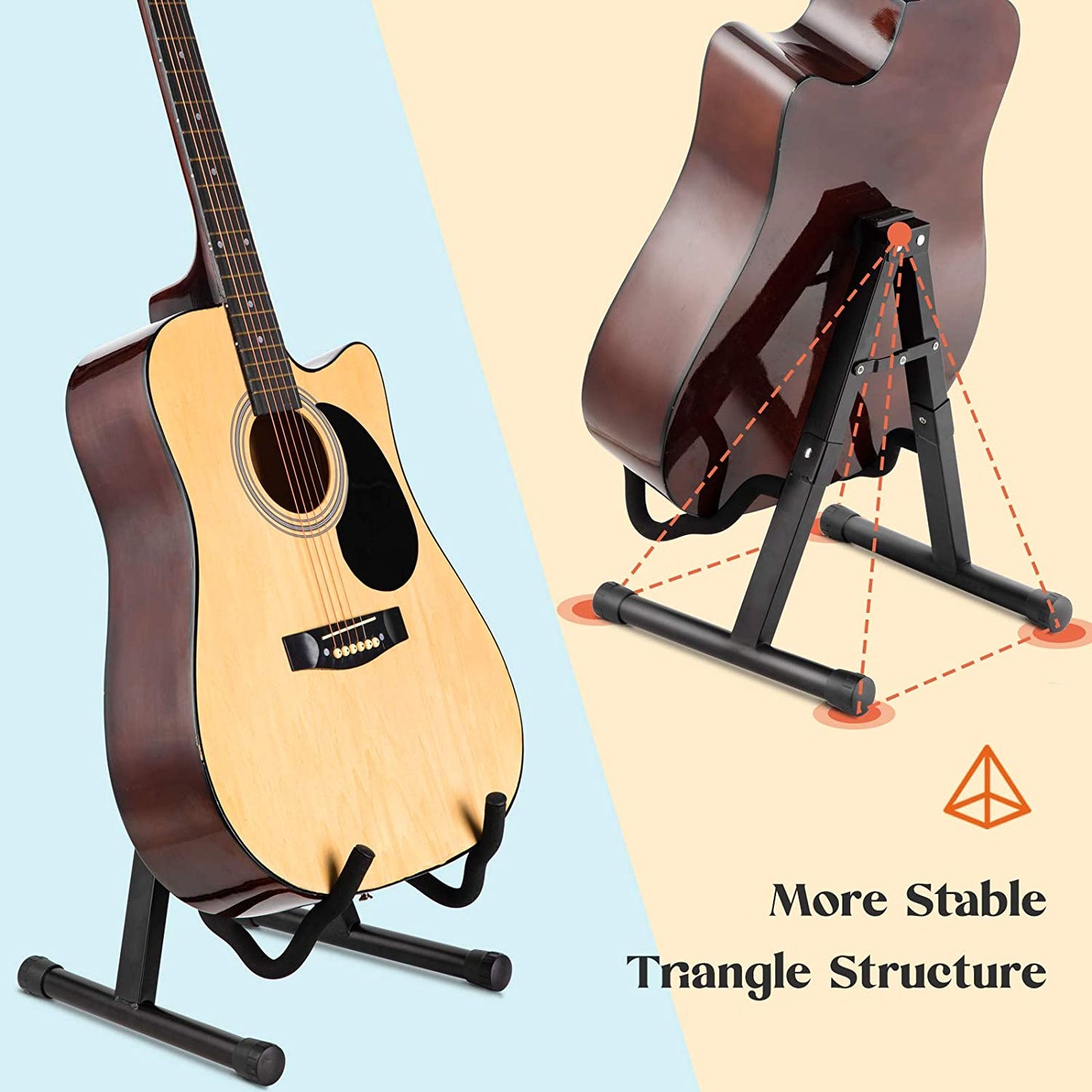 Guitar Stand Folding A frame CY0251