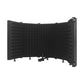 Mic Isolation Shield  with Absorbing Foam (5 Panels)