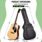 Acoustic Guitar Bag 0.35in Thick Green CY0291