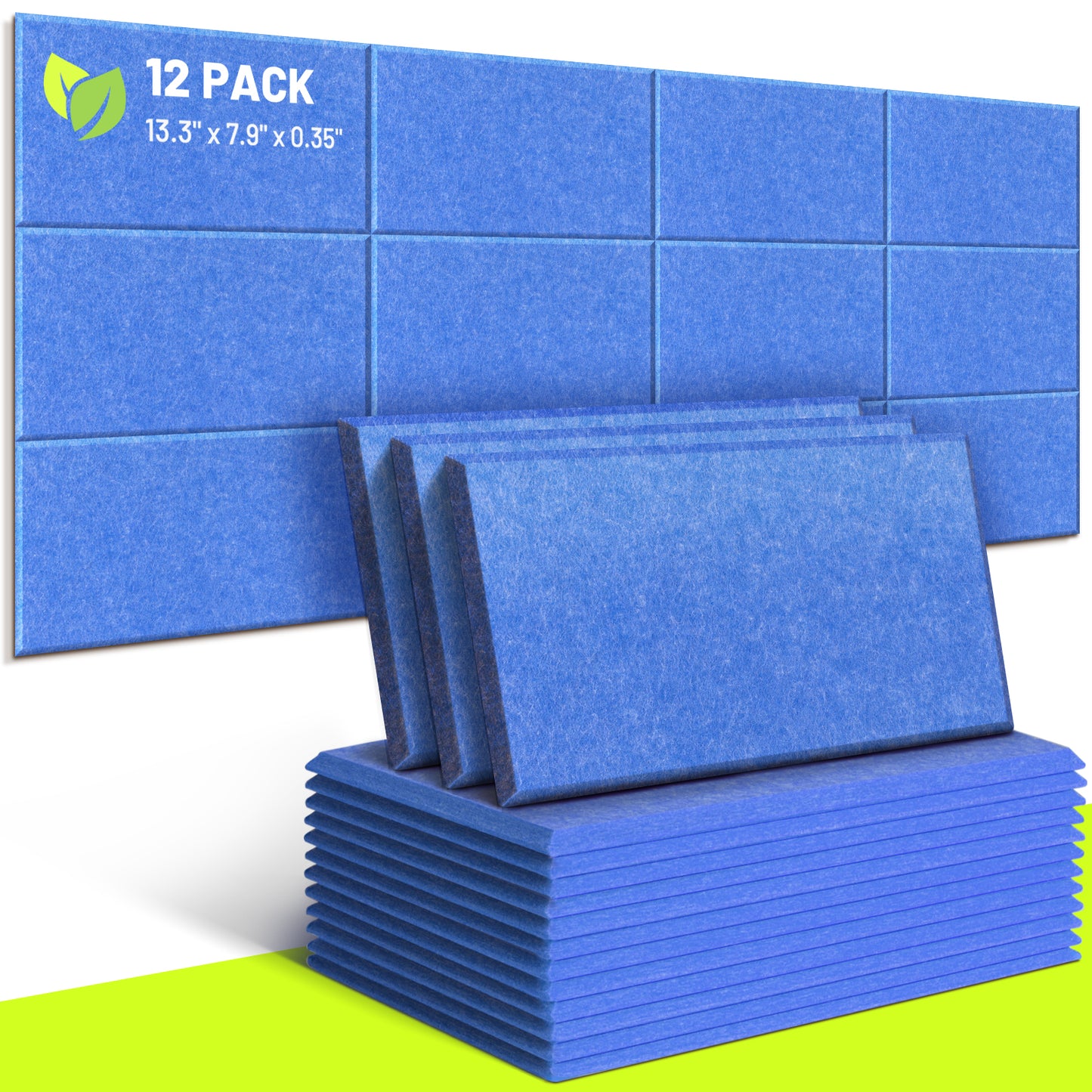 12 Pack Acoustic Panels (Non Self-Adhesive) CY0313